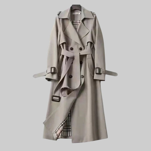 Helga trenchcoat med skärp