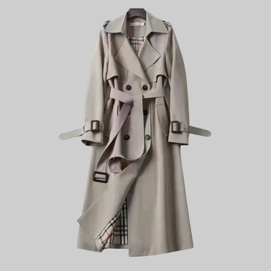 Helga trenchcoat med skärp