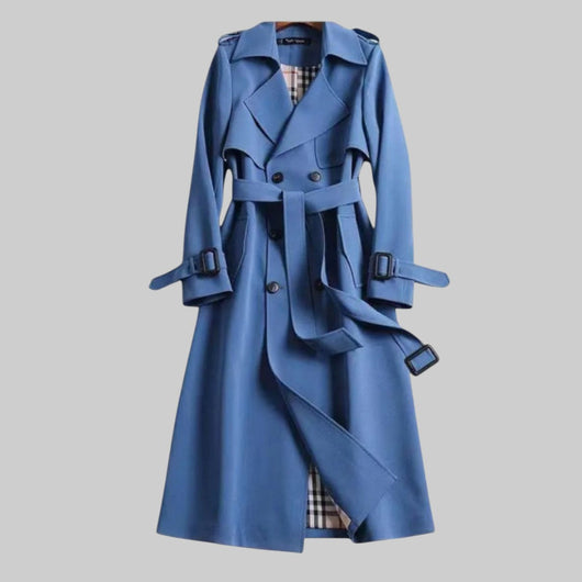 Helga trenchcoat med skärp