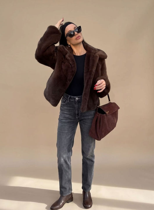 Johanna kappa i denim