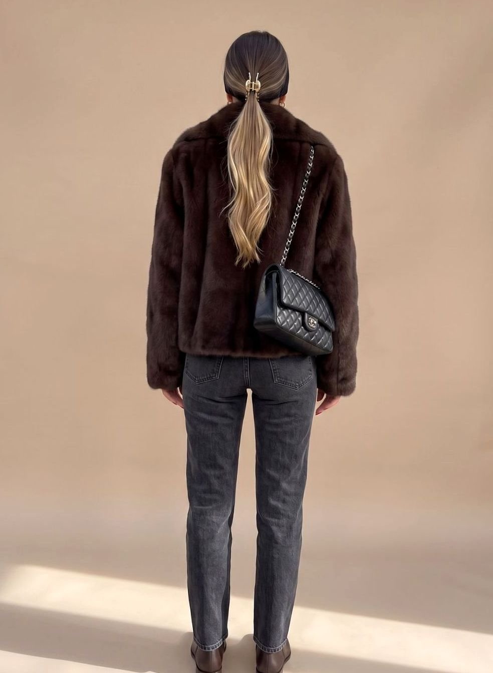 Johanna kappa i denim