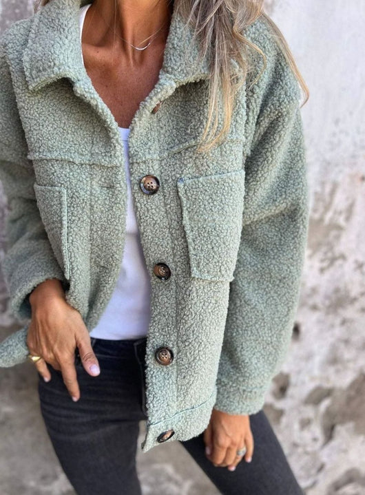 Marie jacka i fleece