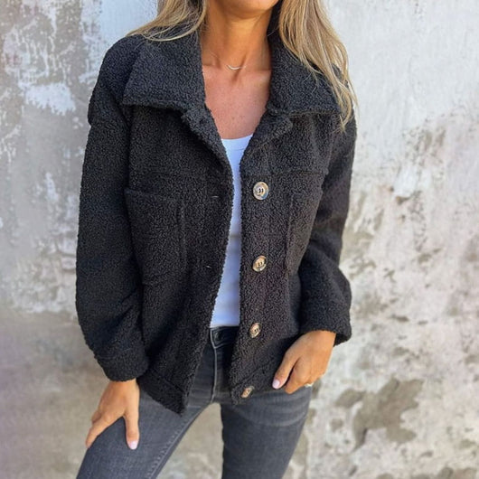Marie jacka i fleece