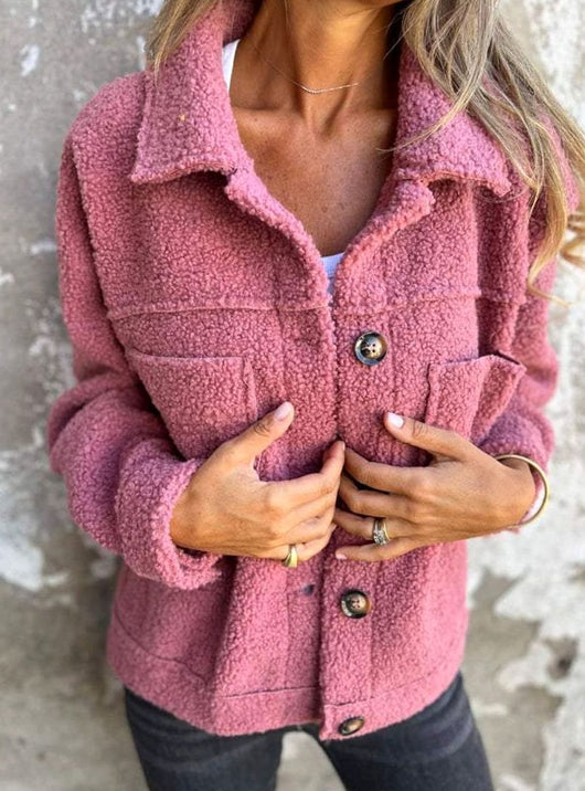 Marie jacka i fleece