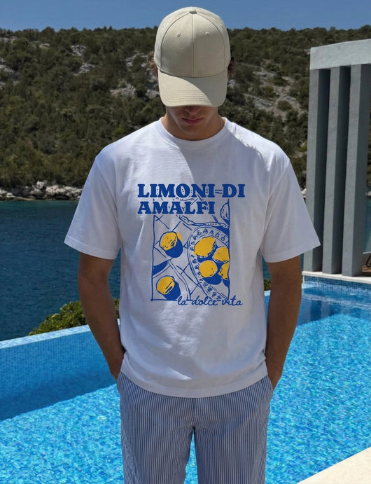 Amalfi t-shirt i bomull