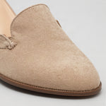 Malin mule med spetsig tå – Beige