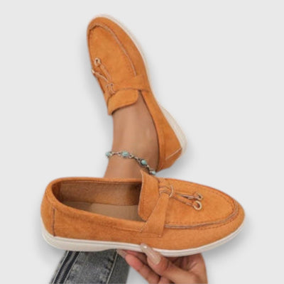 Pippa loafers i läder