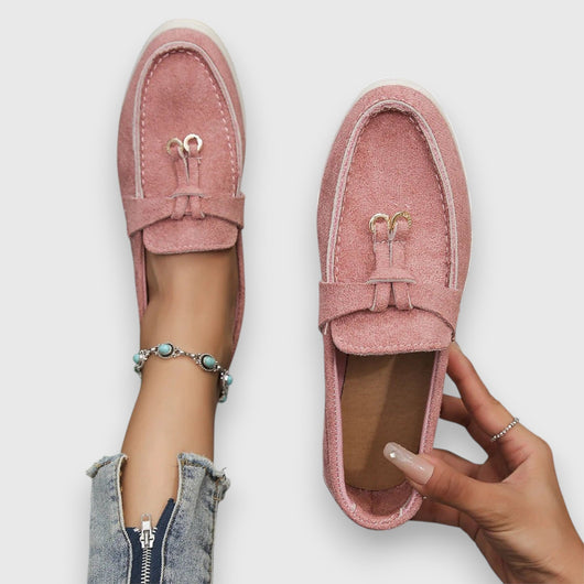 Pippa loafers i läder
