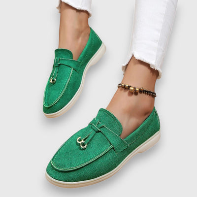Pippa loafers i läder