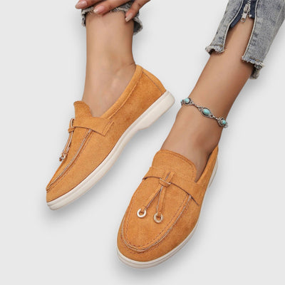 Pippa loafers i läder