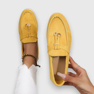 Pippa loafers i läder