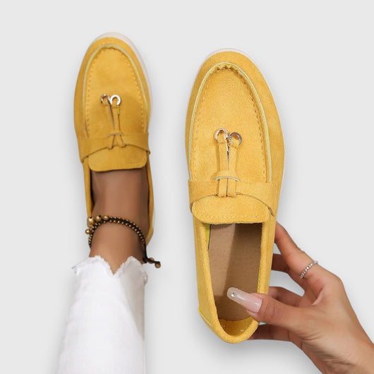 Pippa loafers i läder