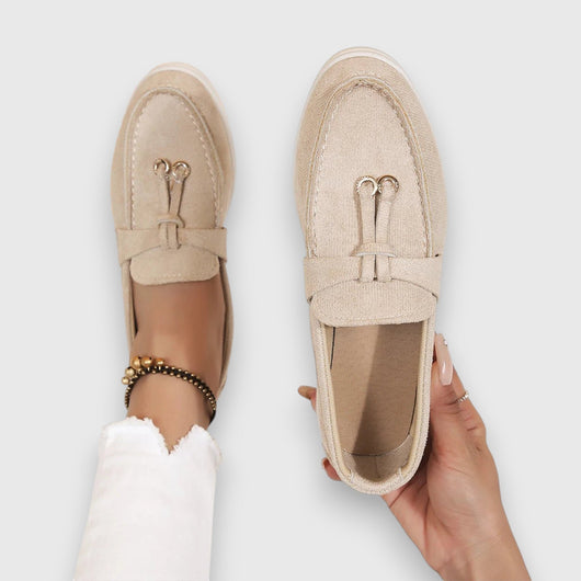 Pippa loafers i läder