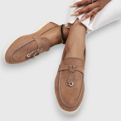 Pippa loafers i läder