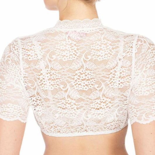 Annika blus med spets