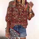 Isla blus med v-ringning