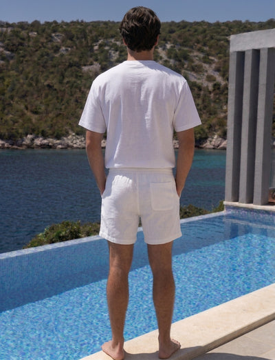 Riviera shorts i linne