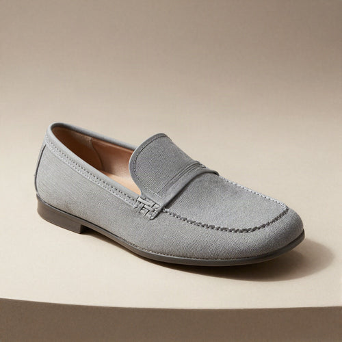 Tuva slip-on i textil
