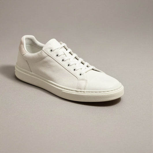 Ronja sneaker i mockalook – Vit