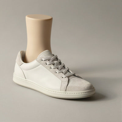 Ronja sneaker i mockalook – Vit
