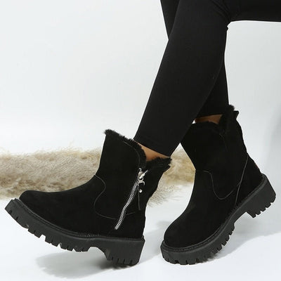 Amelie boots i läder