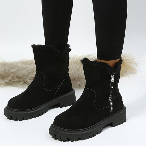Amelie boots i läder