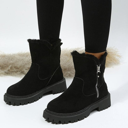 Amelie boots i läder