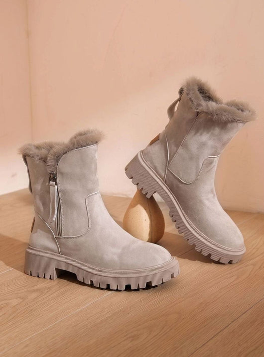 Marlene boots i fuskpäls