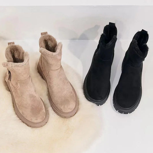 Marlene boots med dragkedja