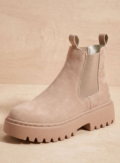 Greta boots i läder