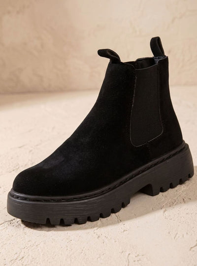 Greta boots i läder