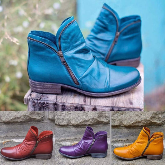 Charlotte boots i konstläder