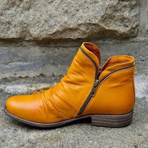 Charlotte boots i konstläder