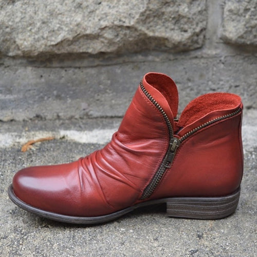 Charlotte boots i konstläder