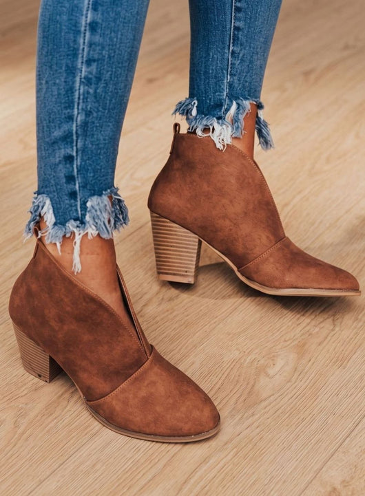 Nora boots i denim