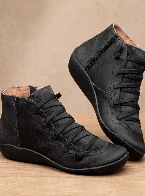 Johanna boots i konstläder