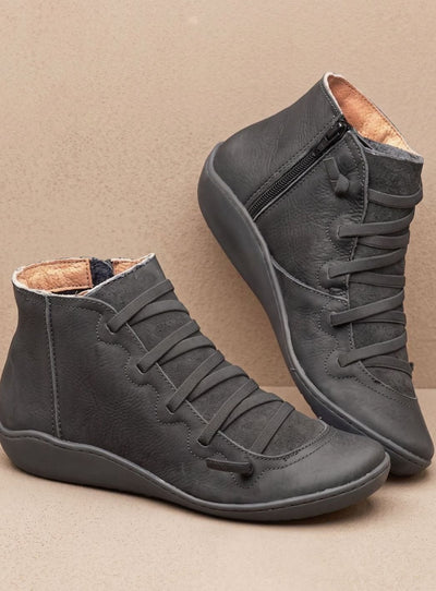 Johanna boots i konstläder