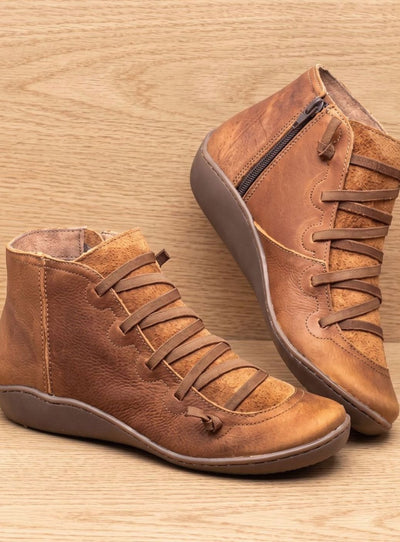Johanna boots i konstläder