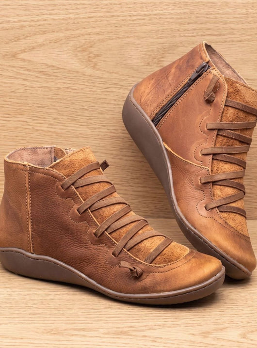 Johanna boots i konstläder
