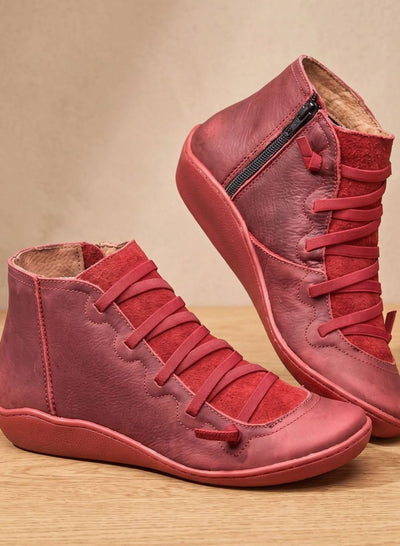 Johanna boots i konstläder