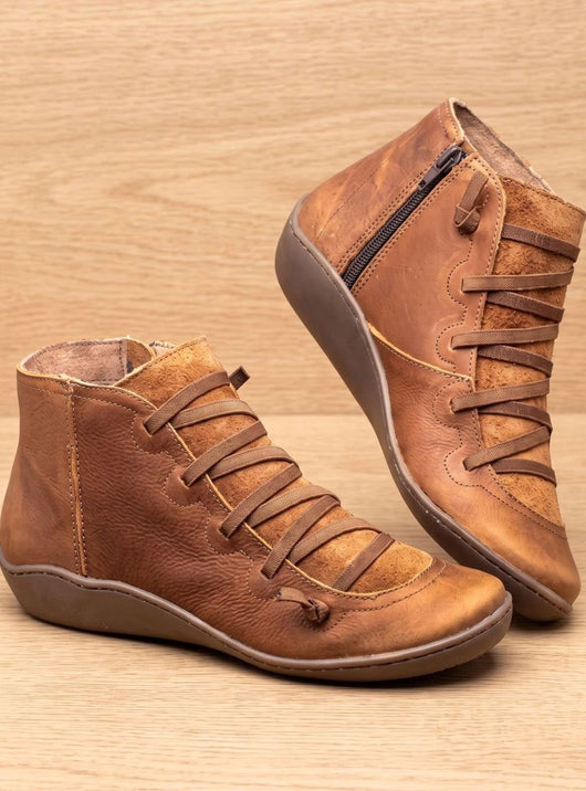 Johanna boots i konstläder
