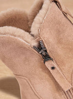 Leonie boots i läder