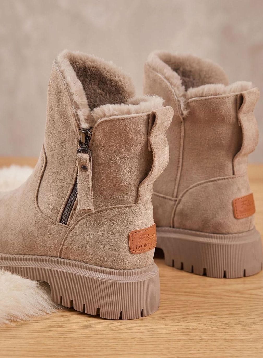 Leonie boots i läder