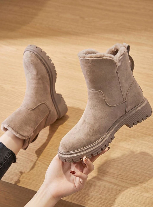 Leonie boots i läder