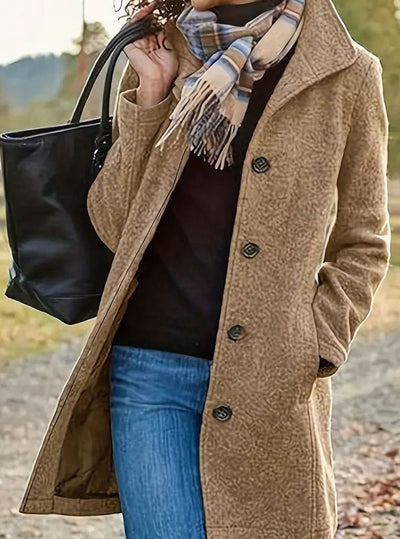 Amelie ullkappa i denim