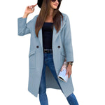Mia trenchcoat med knappslå
