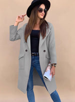 Marlene trenchcoat med knappslå