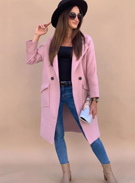 Marlene trenchcoat med knappslå