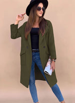 Marlene trenchcoat med knappslå