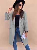 Marlene trenchcoat med knappslå